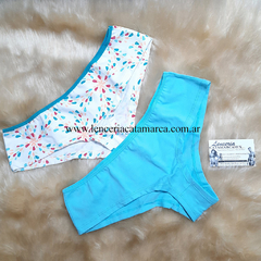 ANA GRANT PACK DE CULOTES ALGODON SURTIDO X 2 4465S