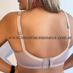 MEU BEM CORPIÑO REDUCTOR CON ARO DE TUL Y PUNTILLA VISON TAZA C 471VI - comprar online