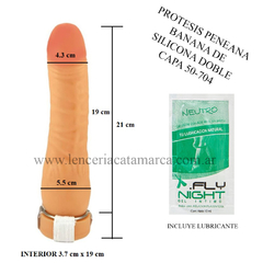 CAIMAN PROTESIS BANANA REALISTICA 50-704-41