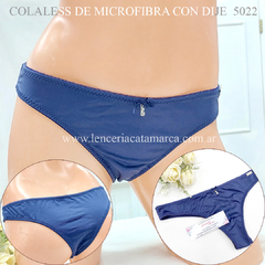 LODY COLALESS DE MICROFIBRA CON DIJE AZUL 5022AZN