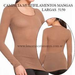 COCOT CAMISETA MULTIFILAMENTOS MANGAS LARGAS TOSTADO 5150TO TU
