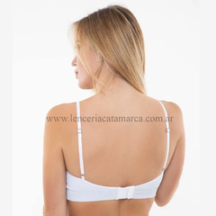 COCOT CORPIÑO ALGODON LYCRA SIN COSTURA BLANCO 5535B - comprar online