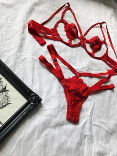 FLOW CONJUNTO CHERRY CON ARO STRAPPY Y LESS REGULABLE FL055RO en internet