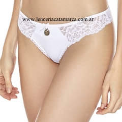 YVETTE COLALESS LISSE DE MICROFIBRA CON DETALLE DE PUNTILLA 60075N