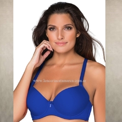 LODY CORPIÑO TAZA SOFT DE MICROFIBRA AZUL 6334AZ