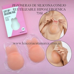 I-BRA PEZONERAS DE SILICONA FORMA CONEJO REUTILIZABLE HIPOALERGENICA 73SI TU