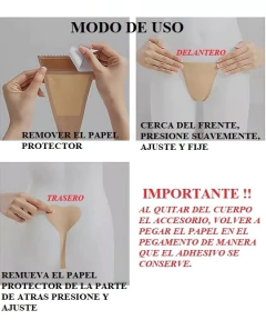 I-BRA CONCHERO SEGUNDA PIEL DE ENCAJE REUTILIZABLE ROJO 75ER - tienda online