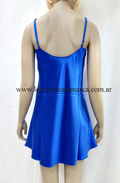 LUCIA CAMISOLIN SEDA AZUL 7708AZ - comprar online