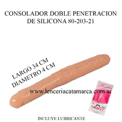 CAIMAN CONSOLADOR DOBLE PENETRACION DE SILICONA 80-203-21