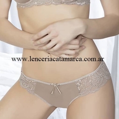 PAPILLON COLALES DE MICROFIBRA Y PUNTILLA CON LYCRA NUDE 849NU - CATAMARCASEX LENCERIA Y SEX SHOP