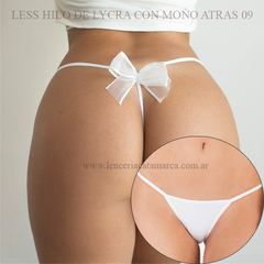 MORDISCO LESS HILO DE LYCRA CON MOÑO ATRAS 9B en internet