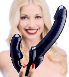 ST REVOLVER STRAP ON DILDO DOBLE PENTRACION ST-TOY-022 BLACK - CATAMARCASEX LENCERIA Y SEX SHOP