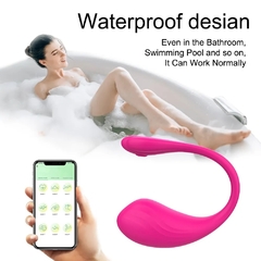 FLY HUEVO ESTIMULADOR CON 9 MODO DE VIBRACION RECARGABLE CON CONTROL APP C 9001FUCSIA - CATAMARCASEX LENCERIA Y SEX SHOP