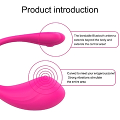FLY HUEVO ESTIMULADOR CON 9 MODO DE VIBRACION RECARGABLE CON CONTROL APP C 9001FUCSIA - tienda online