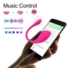 Imagen de FLY HUEVO ESTIMULADOR CON 9 MODO DE VIBRACION RECARGABLE CON CONTROL APP C 9001FUCSIA