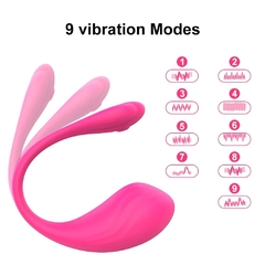 FLY HUEVO ESTIMULADOR CON 9 MODO DE VIBRACION RECARGABLE CON CONTROL APP C 9001FUCSIA en internet