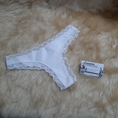 COCOT COLALESS DE ALGODON Y LYCRA CON PUNTILLA 9084B - comprar online