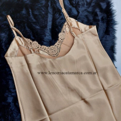LUCIA CAMISOLIN RAZO DORADO 9110D - CATAMARCASEX LENCERIA Y SEX SHOP
