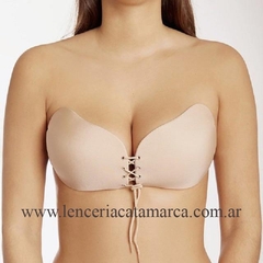 I-BRA CORPIÑO TELA CON CORDON REALZA BUSTO REUTILIZABLE NUDE 996P - comprar online