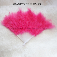 TICO ABANICO DE PLUMAS COLORES VARIOS 16