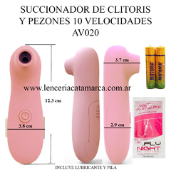 CAIMAN SUCCIONADOR DE CLITORIS AV020 PINK