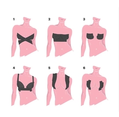 I-BRA CINTA PARA MODELAR BUSTO DE ENCAJE 5 MT COLOR NUDE 70EP en internet
