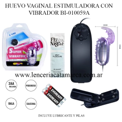 PRETTY LOVE HUEVO VAGINAL ESTIMULADORA CON VIBRADOR BI-010059A