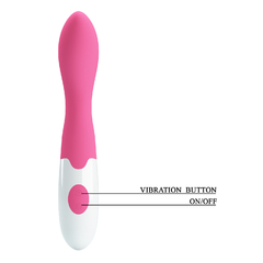 PRETTY LOVE ESTIMULADOR DE CLITORIS Y PUNTO G CON VIBRADOR 30 VELOCIDADES BISHOP BI-014220 - tienda online