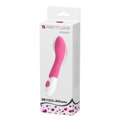 PRETTY LOVE ESTIMULADOR DE CLITORIS Y PUNTO G CON VIBRADOR 30 VELOCIDADES BISHOP BI-014220