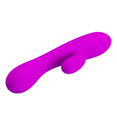 PRETTY LOVE DOBLE ESTIMULADOR VIBRADOR REGARGABLE BI-014282