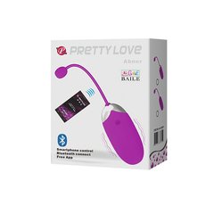 PRETTY LOVE HUEVO ESTIMULADOR VIBRADOR RECARGABLE SE MANEJA CON EL CELULAR BI-014362HP