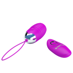 PRETTY LOVE HUEVO ESTIMULADOR VIBRADOR CON CONTROL REMOTO RECARGABLE JESSICA BI-014362W-3 - CATAMARCASEX LENCERIA Y SEX SHOP