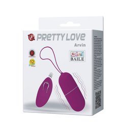 PRETTY LOVE HUEVO VIBRADOR ARVIN CON CONTROL REMOTO BI-014374W en internet