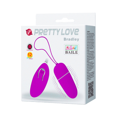 PRETTY LOVE HUEVO VIBRADOR BRADLEY CON CONTROL REMOTO BI-014377W - tienda online