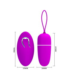 PRETTY LOVE HUEVO VIBRADOR BRADLEY CON CONTROL REMOTO BI-014377W en internet