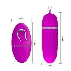 PRETTY LOVE HUEVO ESTIMULADOR VIBRADOR CON CONTROL REMOTO BI-014404W