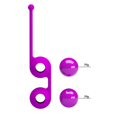 PRETTY LOVE BOLAS VAGINALES DOBLE PARA EJERCICIO KEGEL KEGEL TIGHTEN UP III BI-014493-2 - tienda online