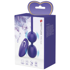 PRETTY LOVE BOLAS CHINAS VAGINALES DOBLE PARA EJERCICIO KEGEL KEGEL CON 12 MODOS DE VIBRACION RECARGABLE Y CONTROL REMOTO WILLIE YOUTH BI-014548WL - CATAMARCASEX LENCERIA Y SEX SHOP