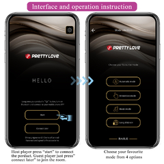 PRETTY LOVE HUEVO ESTIMULADOR DOREEN VIBRADOR Y ELECTRO SHOCK RECARGABLE SE MANEJA CON EL CELULAR BI-014609HP-1 en internet