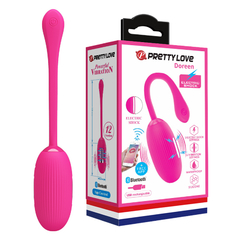 PRETTY LOVE HUEVO ESTIMULADOR DOREEN VIBRADOR Y ELECTRO SHOCK RECARGABLE SE MANEJA CON EL CELULAR BI-014609HP - comprar online