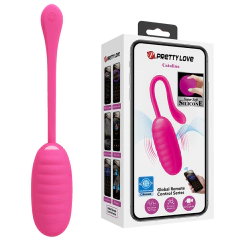 Imagen de PRETTY LOVE HUEVO ESTIMULADOR KIRK VIBRADOR RECARGABLE SE MANEJA CON EL CELULAR BI-014654HP