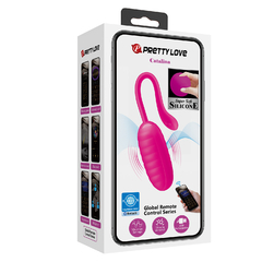 PRETTY LOVE HUEVO ESTIMULADOR KIRK VIBRADOR RECARGABLE SE MANEJA CON EL CELULAR BI-014654HP