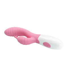 PRETTY LOVE DOBLE ESTIMULADOR CON VIBRADOR 2 MOTORES 30 VELOCIDADES HYMAN BI-014705-1