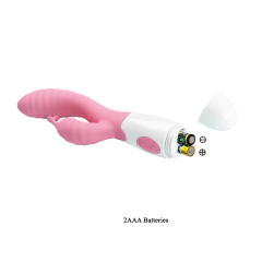 PRETTY LOVE DOBLE ESTIMULADOR CON VIBRADOR 2 MOTORES 30 VELOCIDADES HYMAN BI-014705-1 - comprar online