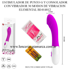 PRETTY LOVE ESTIMULADOR DE PUNTO G Y CONSOLADOR CON VIBRADOR 30 MODOS DE VIBRACION ELEMENTAL BI-014812