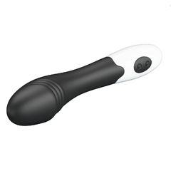 PRETTY LOVE ESTIMULADOR DE PUNTO G Y CONSOLADOR CON VIBRADOR 30 MODOS DE VIBRACION ELEMENTAL NEGRO BI-014812-A3