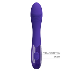 Imagen de PRETTY LOVE ESTIMULADOR DE PUNTO G Y CONSOLADOR CON VIBRADOR 30 MODOS DE VIBRACION RECARGABLE ELEMENTAL YOUTH BI-014812L