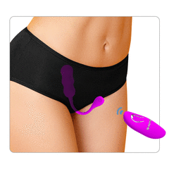 PRETTY LOVE HUEVO O BALA ESTIMULADORA CON 12 MODOS DE VIBRACION CON CONTROL REMOTO RECARGABLE LESHY BI-014868W - comprar online