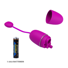 Imagen de PRETTY LOVE HUEVO ESTIMULADOR NYMPH CON 12 MODOS DE VIBRACION SE MANEJA CON APP BI-014895HP