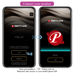 PRETTY LOVE HUEVO ESTIMULADOR NYMPH CON 12 MODOS DE VIBRACION SE MANEJA CON APP BI-014895HP - comprar online